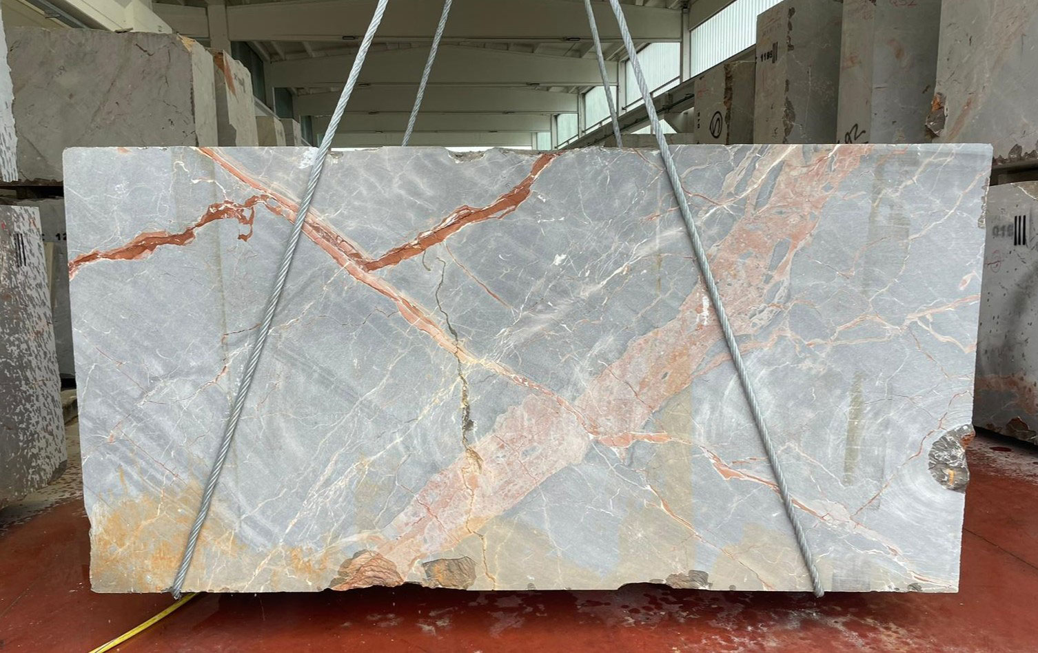 lazzarini marmi balkan grey marble block